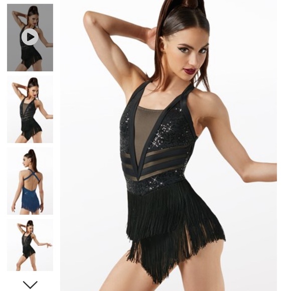 Dance - Costume Jazz Fringe - Picture 2 of 4